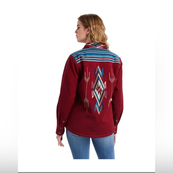 Ariat Jackets & Blazers - NWT Ariat Shacket Chimayo Shirt Jacket Rubaiyat Size Small